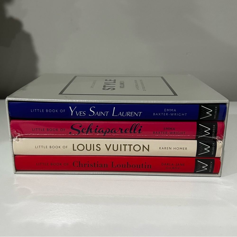 Louis Vuitton Little Book of Louis Vuitton - Cream Spine with Red Accents